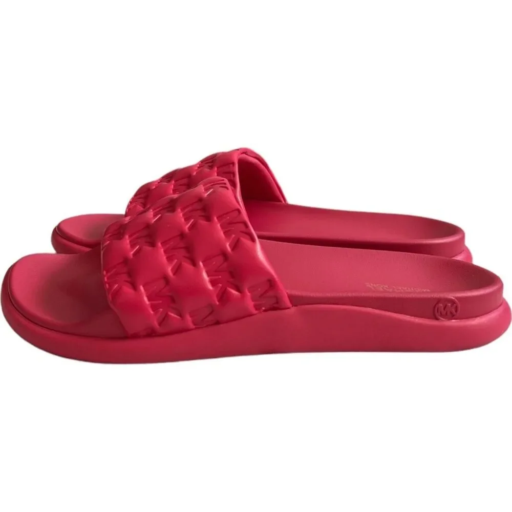 Michael Kors Rubin Red Finnie Slide Sandals, US7